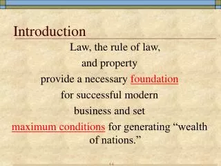 introduction