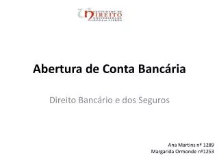 abertura de conta banc ria