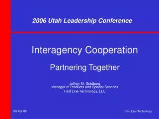 Interagency Cooperation