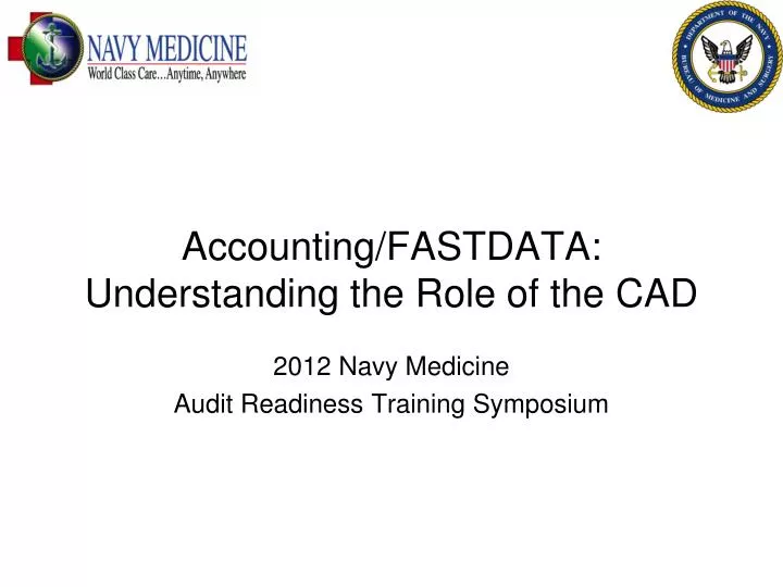 accounting fastdata understanding the role of the cad
