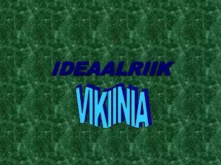 IDEAALRIIK