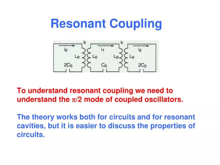 resonant coupling