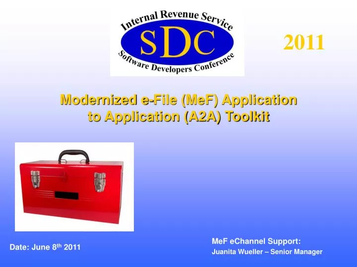 modernized e file mef application to application a2a toolkit