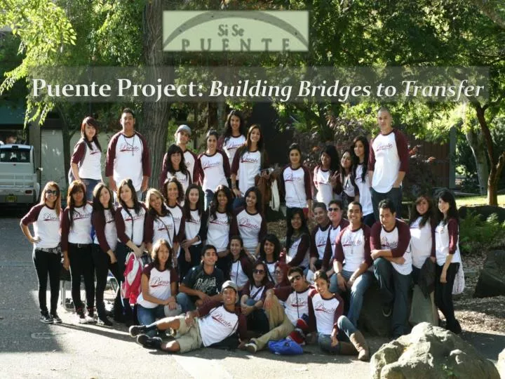 puente project building bridges to transfer