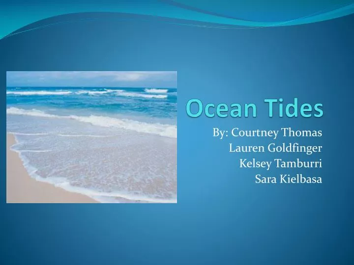 ocean tides