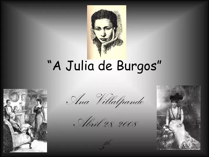 a julia de burgos