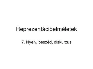 reprezent ci elm letek