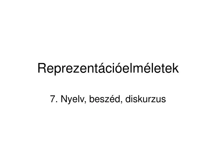 reprezent ci elm letek