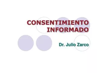 consentimiento informado