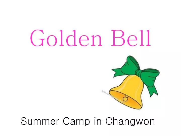 golden bell
