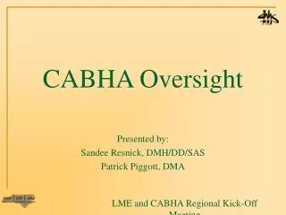 CABHA Oversight