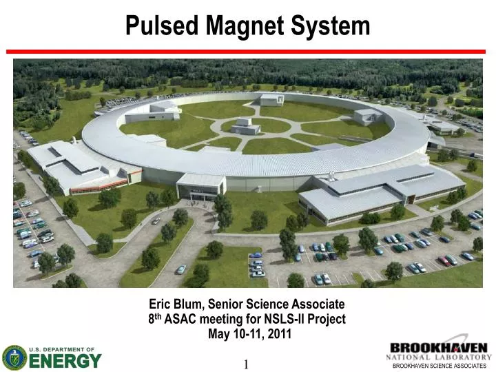 pulsed magnet system