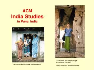 ACM India Studies in Pune, India