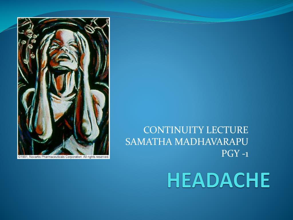 PPT - HEADACHE PowerPoint Presentation, free download - ID:1420254