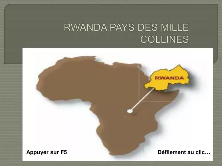 rwanda pays des mille collines