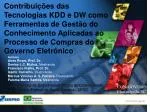 Palestrante: - slide 1