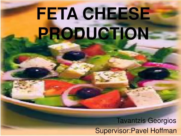 feta cheese production