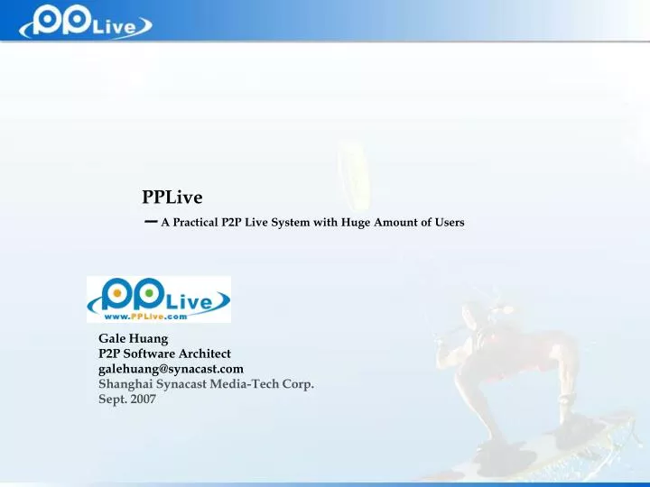 pplive a practical p2p live system with huge amount of users