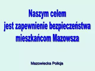 Mazowiecka Policja