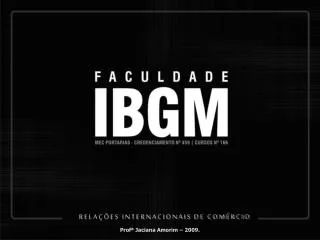 rela es internacionais de com rcio