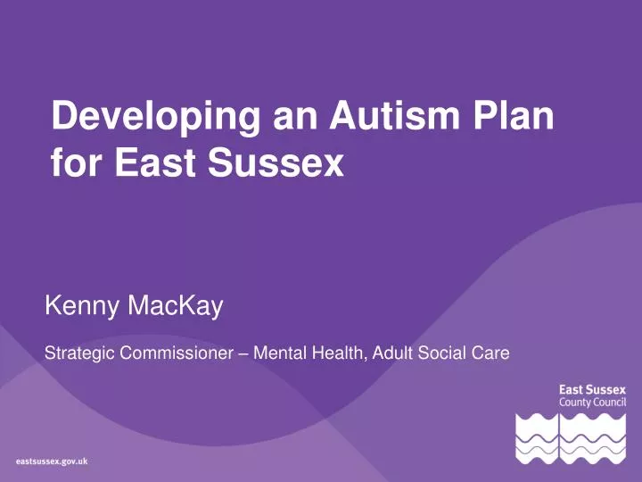 developing an autism plan for east sussex