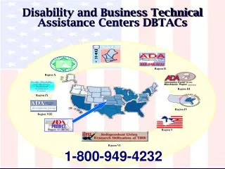 Disability and Business Technical Assistance Centers DBTACs