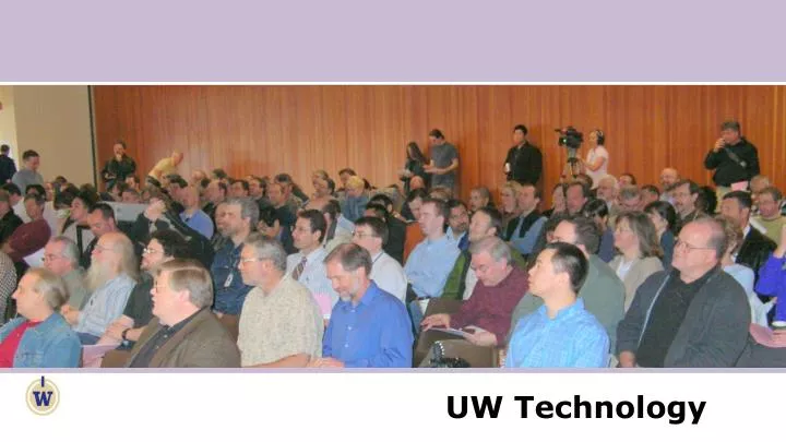 PPT UW Technology PowerPoint Presentation free download ID:1421237