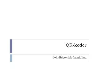 qr koder