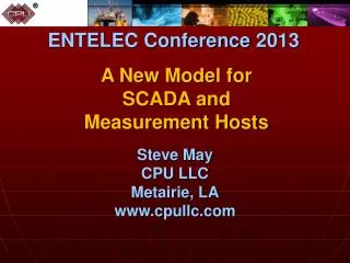 A New Model for SCADA and Measurement Hosts