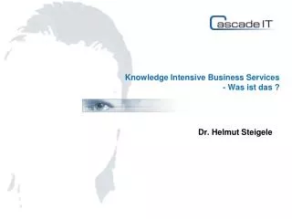 knowledge intensive business services was ist das