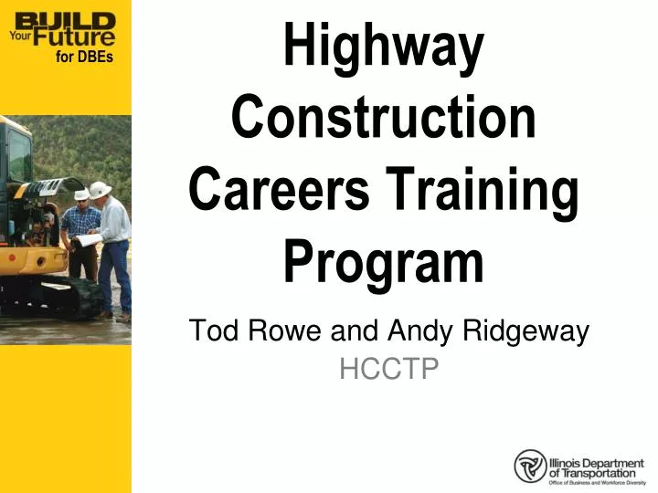 highway construction careers training program