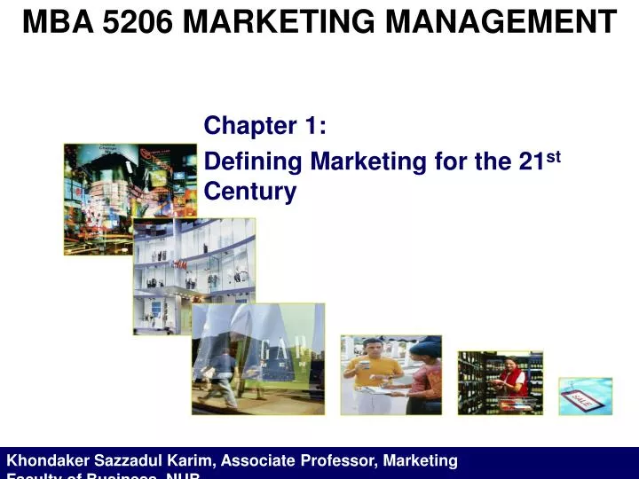 mba 5206 marketing management