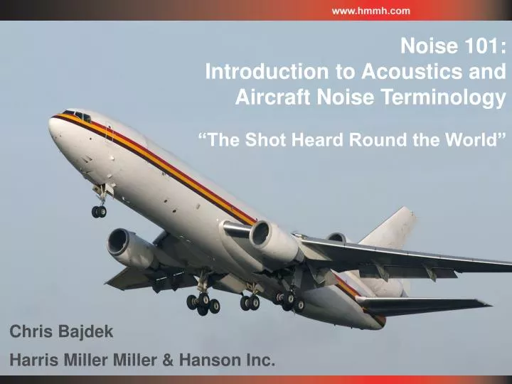 noise 101 introduction to acoustics and aircraft noise terminology