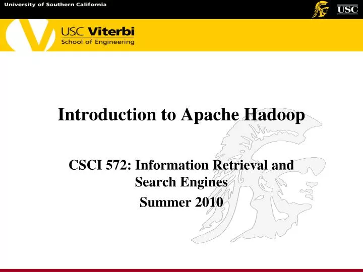 introduction to apache hadoop