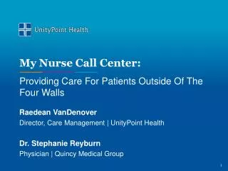 My Nurse Call Center: