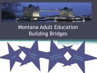 Montana Adult Education Building Bridges