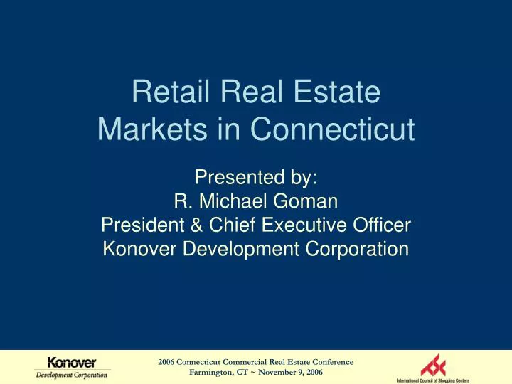 retail real estate markets in connecticut