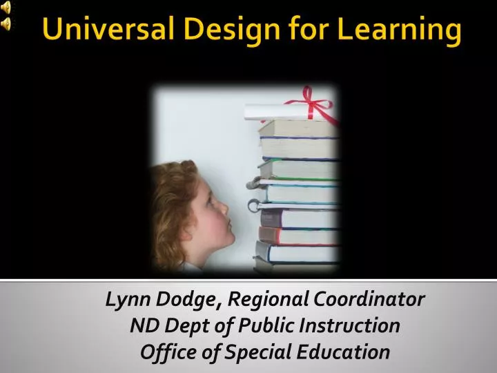 lynn dodge regional coordinator nd dept of public instruction office of special education