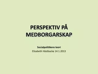 perspektiv p medborgarskap
