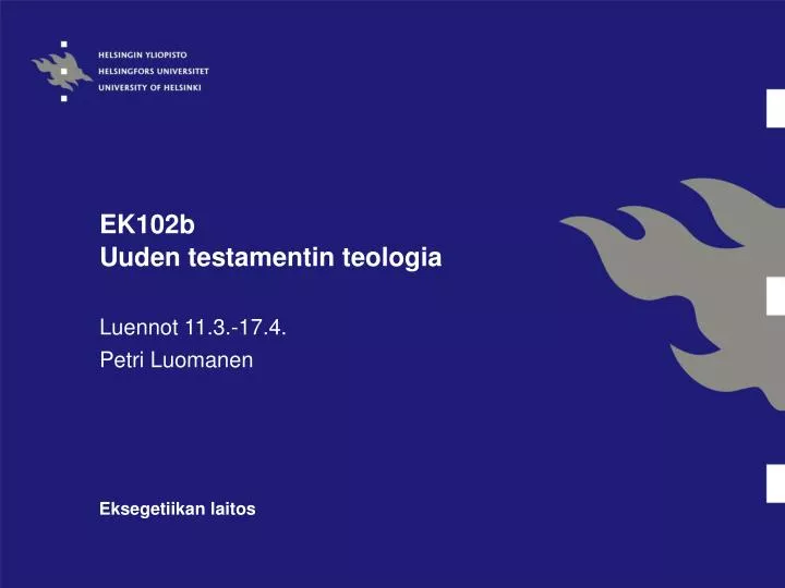 ek102b uuden testamentin teologia