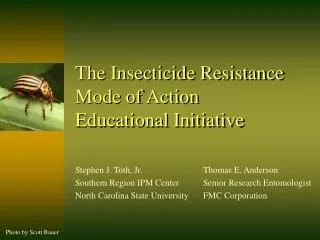 The Insecticide Resistance Mode of Action Educational Initiative