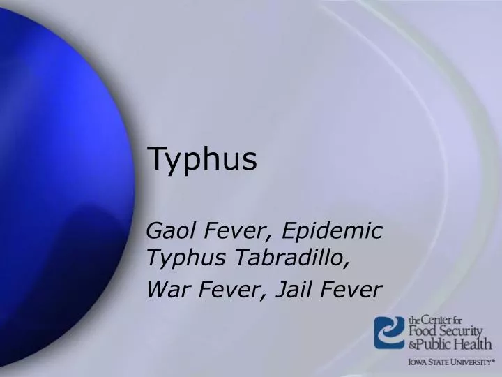 typhus