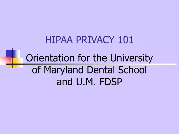 hipaa privacy 101