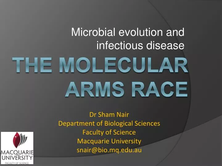 microbial evolution and infectious disease