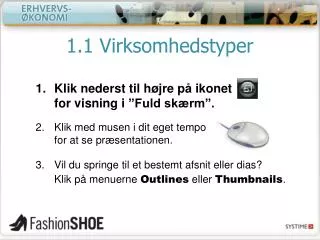 1 1 virksomhedstyper