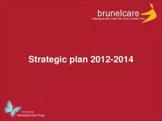 Strategic plan 2012-2014