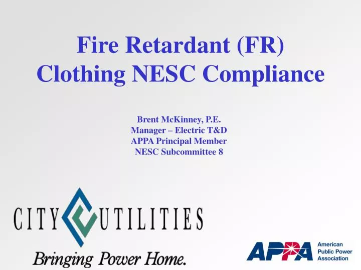 fire retardant fr clothing nesc compliance