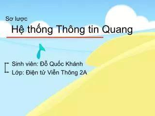 s l c h th ng th ng tin quang