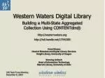 Western Waters Digital Library - slide 1