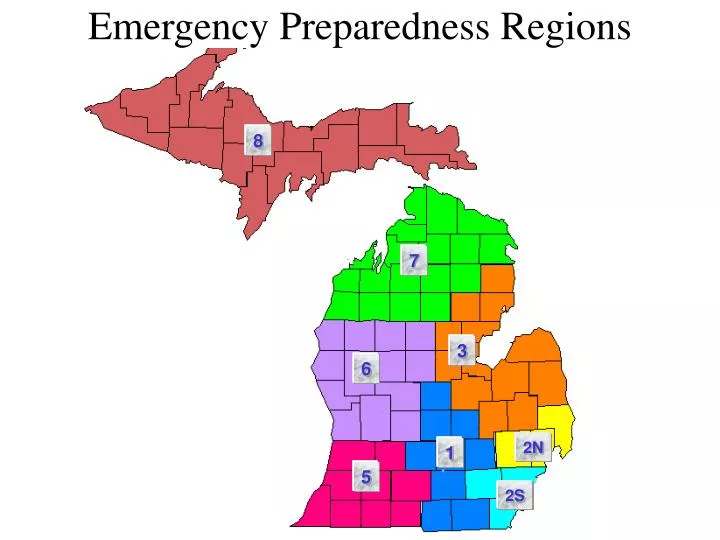 emergency preparedness regions